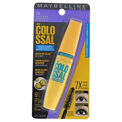 Afbeelding van Maybelline Volum&#039;Express The Colossal Waterproof Mascara Classic Black