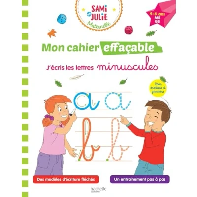 Afbeelding van MON CAHIER EFFACABLE J&#039;ECRIS LES LETTRES MINUSCULES MS GS