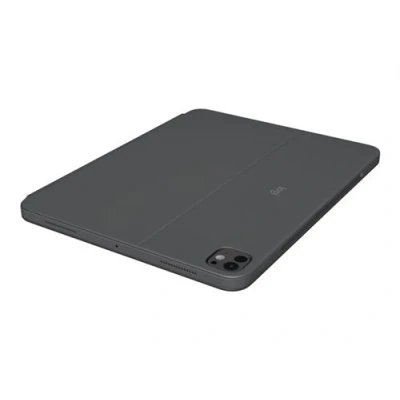 Image de Logitech Combo Touch Clavier et étui avec trackpad rétroéclairé Apple Smart connector QWERTY Nordique (Danois/Finnois/Norvégien/Suédois) graphite pour 13 inch iPad Pro M4 Wi Fi, Fi + Cellular