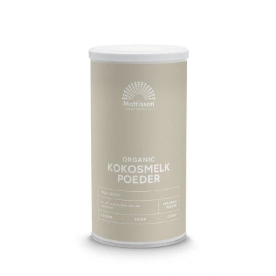 Afbeelding van Mattisson Biologische Kokosmelk poeder 200 g