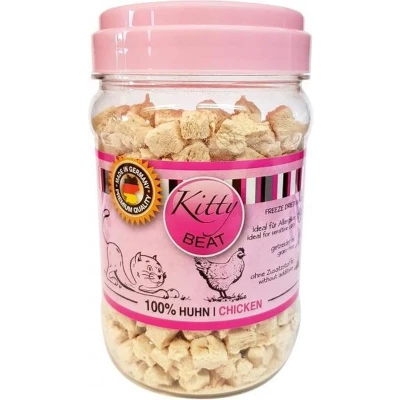 Afbeelding van Kitty Beat Kip Kattensnack 120 gram Pure