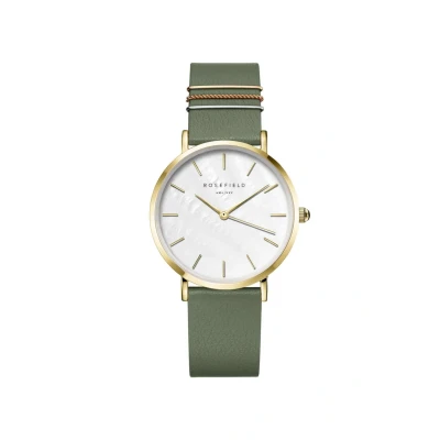Afbeelding van Rosefield dames The West Village horloge WFGG W85 in de kleur Goud