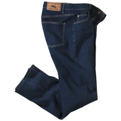 Afbeelding van ATLAS FOR MEN Klassieke stretch jeans voor heren, regular fit, verkrijgbaar in grote maten, Blauw