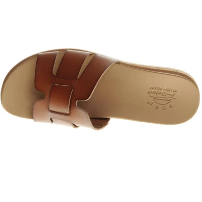 Afbeelding van Skechers Desert Kiss Low Peak Look gladde sandaal voor dames, Kastanje, 36 EU