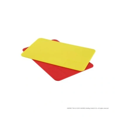 Afbeelding van Set van 2 Haribo Zenker kunststof snijplanken, 24,5 x 16 cm