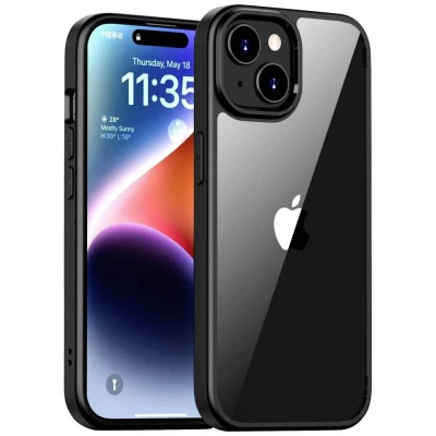 Afbeelding van JT Berlin Pankow Hybrid Backcover Apple iPhone 15 Zwart, Transparant