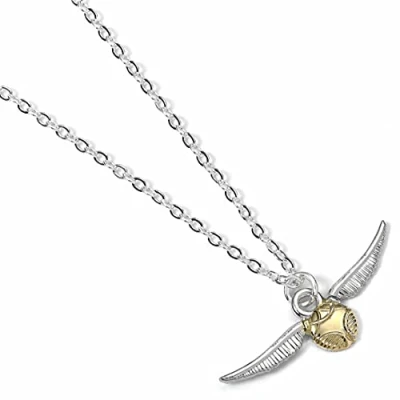 Afbeelding van The Carat Shop Officiële Harry Potter Gouden Snaai Golden Snitch Ketting