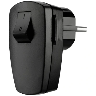 Afbeelding van REV 0512102555 Stekker Met randaarde Kunststof schakelaar 250 V Zwart IP20