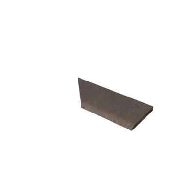 Afbeelding van Oudhollandse Zwembadrand hoek rechts 100/60x40x5 Taupe