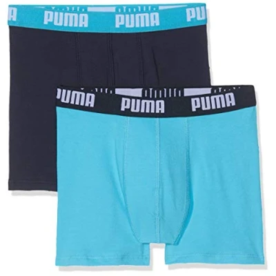 Afbeelding van PUMA jongens 2P boxers blauw VII 146/152