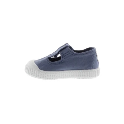 Afbeelding van Victoria Uniseks sandalen 1915 Drec &amp; Scratch Canvas Versterkte teen 136625 voor kinderen, Blauw