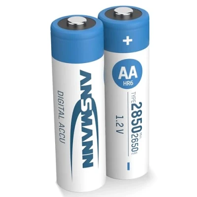 Afbeelding van Ansmann 2850mAh Digital Nikkel Metaalhydride (NiMH) 1.2V oplaadbare batterij/accu