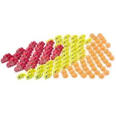 Afbeelding van Stonemaier Games: Finspan Upgrade Pack Houten sponsachtige eieren en vischips 40 jonge chips, 20 schoolchips 50 eierchips (TRP kunststof) Toevoegen aan
