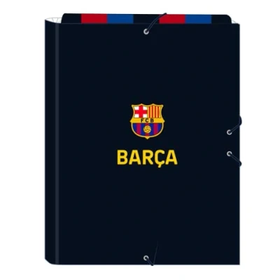 Afbeelding van Map F.C. Barcelona Kastanjebruin Marineblauw A4 (26 x 33.5 2.5 cm)
