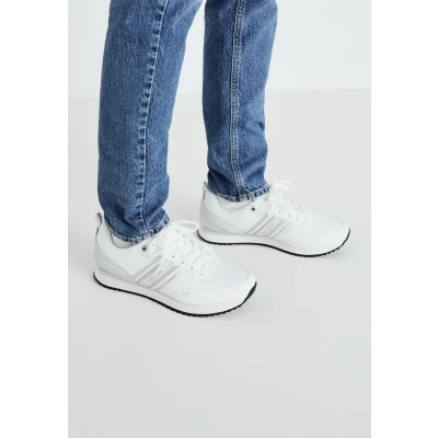 Afbeelding van Pepe Jeans Dublin HALF Sneakers laag, Dames, Maat: 37, White Leer/ synthetisch