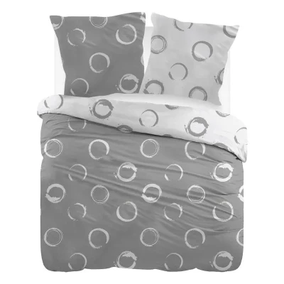 Afbeelding van Snoozing Maria Dekbedovertrek Lits jumeaux 240x200/220 cm + 2 kussenslopen 65x65 Grey