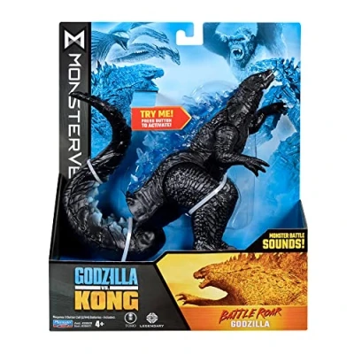 Afbeelding van MonsterVerse Godzilla vs Kong Deluxe figuur met geluiden, 17,8 cm MNG05210