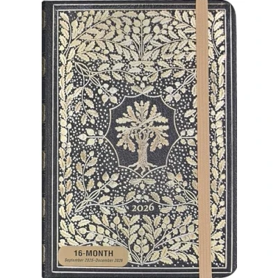 Afbeelding van Gilded Tree of Life Compact diary 16 mnds 2026