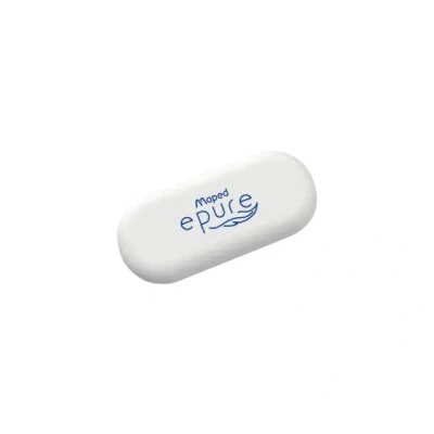 Afbeelding van Maped 2 gummen Epure witte gum met zacht gevoel zorgt voor zachtheid en comfort in het gebruik, L 27 x D 11 H 61 mm 103700