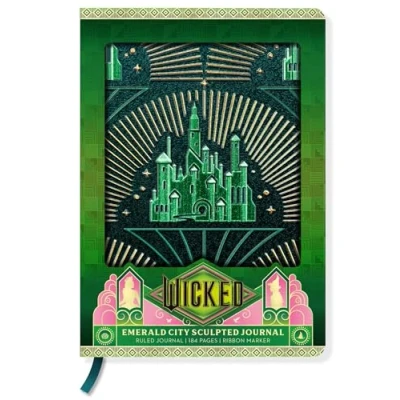 Afbeelding van Wicked: Emerald City Sculpted Journal