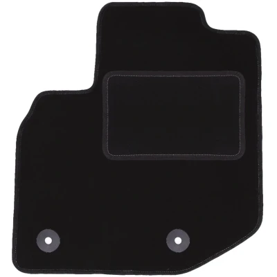 Afbeelding van Wielganizator Zwart velours bestuurdersmat voor Honda Jazz III Hatchback (2011 2014)