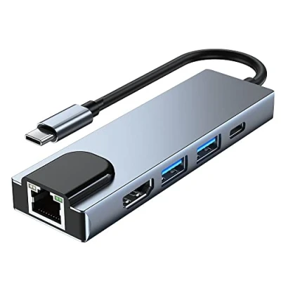 Afbeelding van TECH PROTECT V3 HUBADAPTER 5IN1 GRIJS