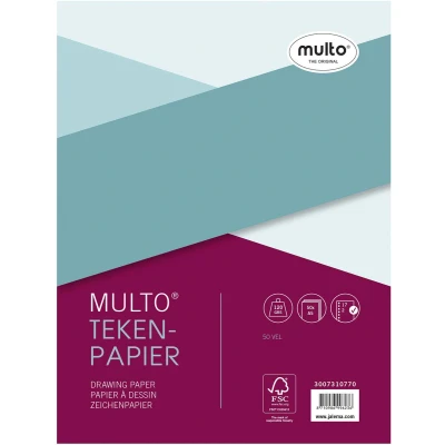 Afbeelding van Interieur Multo 17R tekenpapier 120gr 50vel