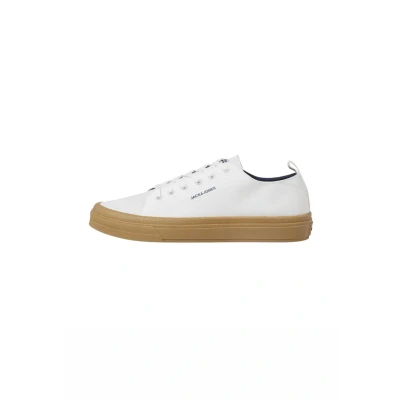 Afbeelding van Jack &amp; Jones Jfwbayswater Sneakers laag, Heren, Maat: 44, Marshmallow detail gum sole Katoen