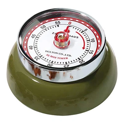 Afbeelding van Zassenhaus Timer Speed kookwekker olijfgroen