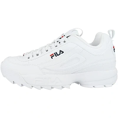 Image de FILA Disruptor Homme Basket, White, 45 EU