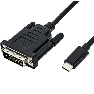 Afbeelding van USB C naar DVI kabel Roline 1 meter (4K@60Hz)