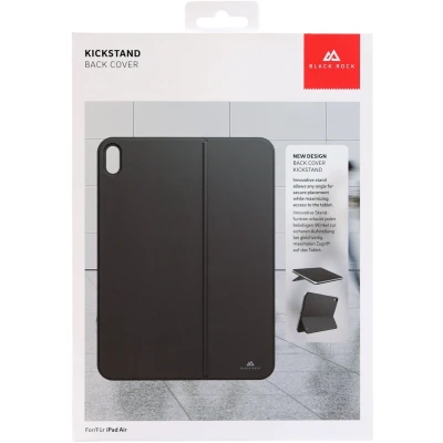 Afbeelding van Black Rock Kickstand Beschermhoes voor Apple iPad Air 5e generatie 2022 10,9 inch I Smart Case, magnetisch, tabletbeschermhoes (zwart)