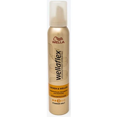 Afbeelding van Wella Wellaflex Krullen en golfschuim, 4 stuks (4 x 200 ml)