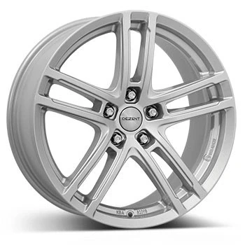 Afbeelding van DEZENT 5 gat 17duim 112mm lichtmetalen Velg TZ c briljant zilver geschilderd TTZ78SA27CE