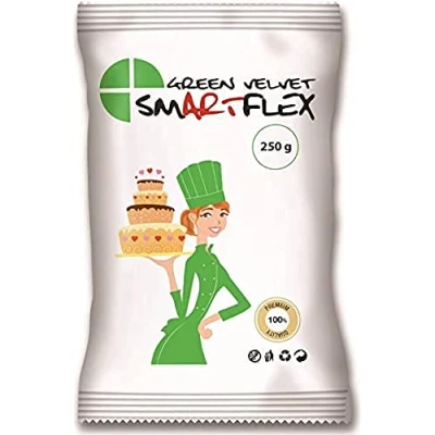 Afbeelding van SmartFlex Fondant Groen Velvet 250g