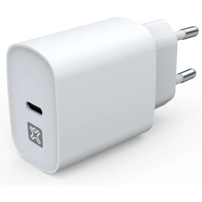 Afbeelding van XtremeMac USB C Lader 100% Gerecycled Plastic 20W Wit