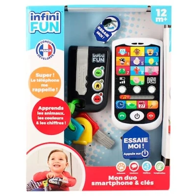 Image de Smartphone Et Clés Kd Mon Duo Clefs Apprentissage Des Animaux, Chiffres Couleurs