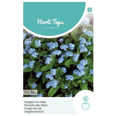 Afbeelding van Hortitops Myosotis Vergeet Me Nietje Blue Ball Bloemenzaden 0.3 g