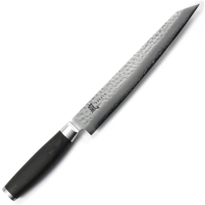 Afbeelding van Yaxell Taishi Sashimi Mes 23 cm Zwart Pakka Beukenhout Ultieme Japanse Vakmanschap