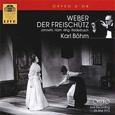 Afbeelding van Wiener Staatsoper, Karl Böhm Weber: Der Freischütz (2 CD)
