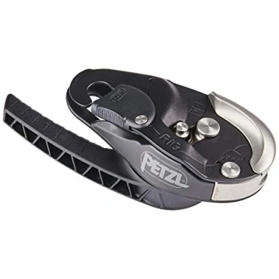 Afbeelding van Petzl Rig Compact zelfremmend afdaal apparaat zwart