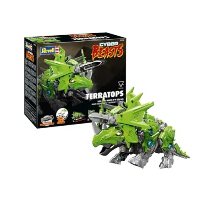 Afbeelding van 1:35 Revell 07852 CyberBeasts TerraTops 32cm in Kleur Easy Click Systeem Plastic Modelbouwpakket