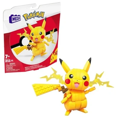 Image de Jeu de construction Mega Bloks Figurine Pikachu Pokémon