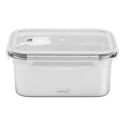 Afbeelding van Lurch 240894 Safety opbergdoos van hoogwaardig roestvrij staal met BPA vrij kunststof deksel, 1500 ml