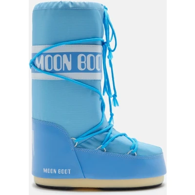 Afbeelding van Moon Boot ICON Snowboots, Dames, Maat: 35 38, Alaskan blue Imitatieleer/ textiel