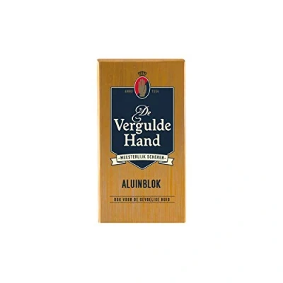 Afbeelding van 3x Vergulde Hand Aluinblok 75 gr