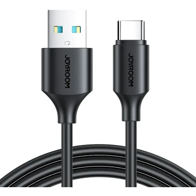 Afbeelding van JOYROOM USB A naar Type C Kabel 2 Meter 3A Zwart
