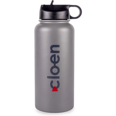 Afbeelding van Cloen 1337020101 950ml Vloeibare Thermo Grijs