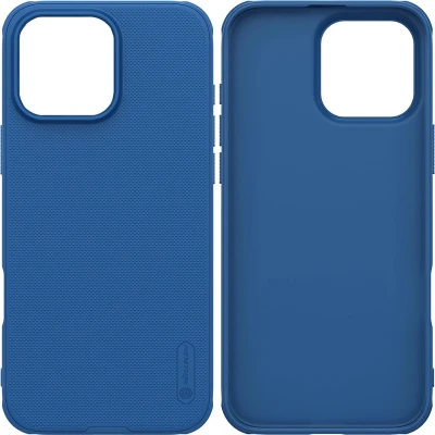 Afbeelding van Nillkin Super Frosted Shield Pro hoesje voor iPhone 16 blauw