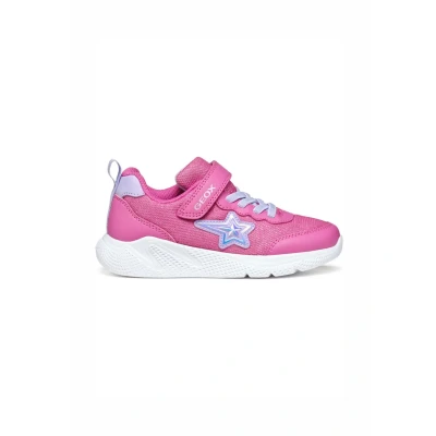 Afbeelding van Geox Sprintye Babyschoenen voor kinderen, Maat: 34, Fuchsia lilac Textiel/ synthetisch